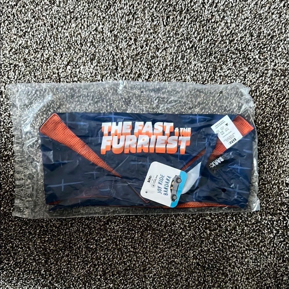 NEW Blue and Orange Dog Bandana